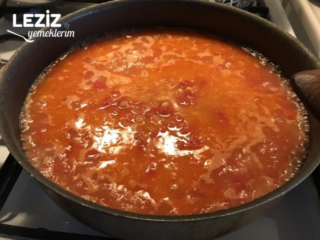Domatesli Bulgur Pilavı Yapımı