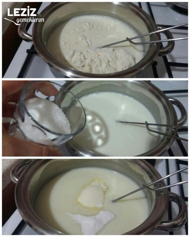 Şerbet-i Sütlü Nefis Tatlı Tarifi