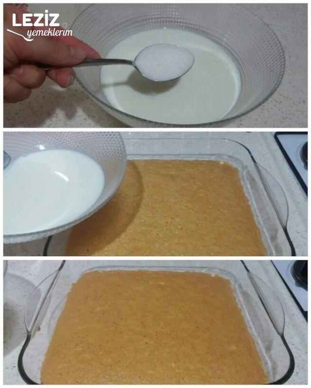 Şerbet-i Sütlü Nefis Tatlı Tarifi