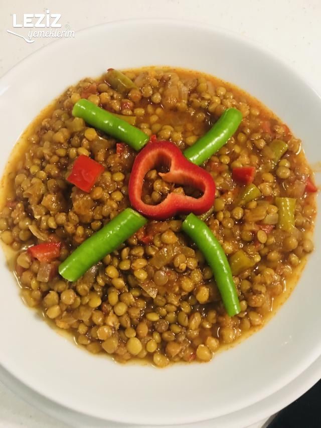 Karaşimşek (Yeşil Mercimek) Yemeği