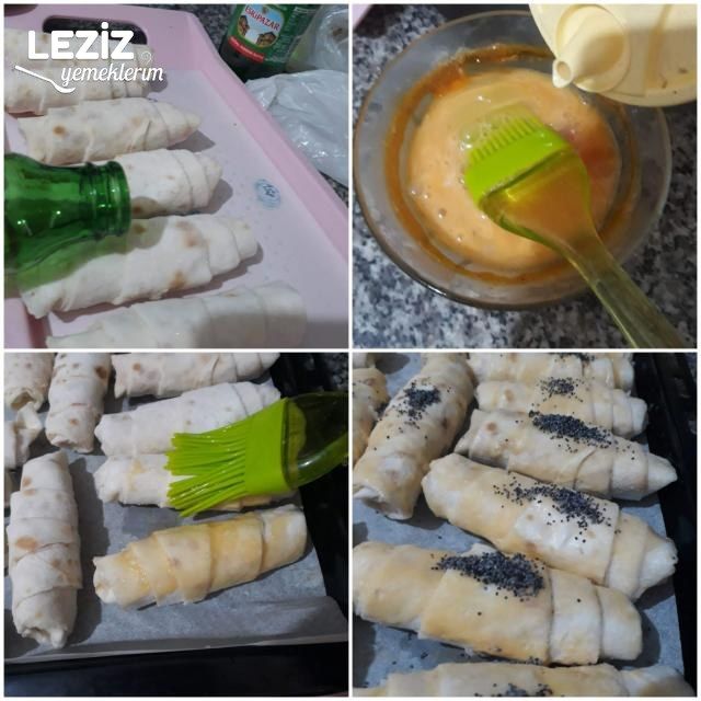 Sodayla Pişen Katmer Börek