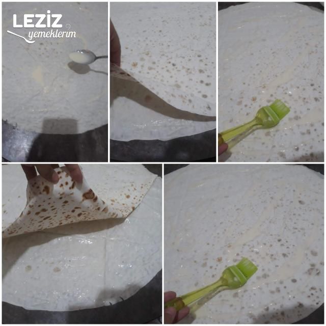 Sodayla Pişen Katmer Börek