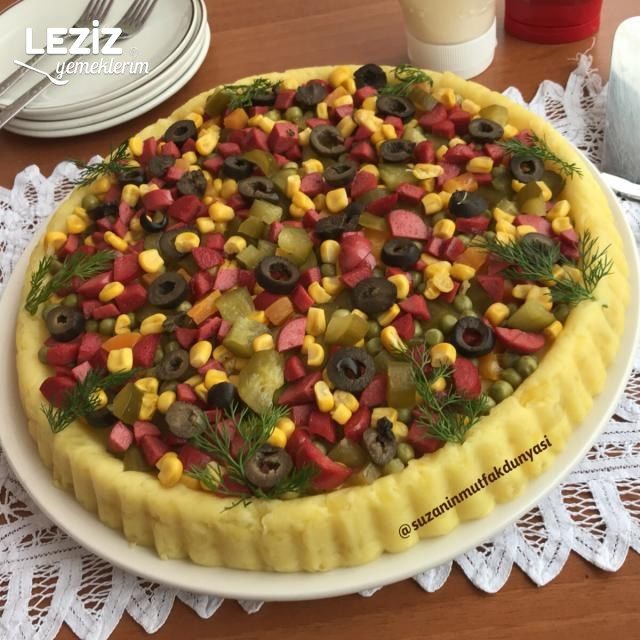 Tart Kalıbında Kumpir Tarifi