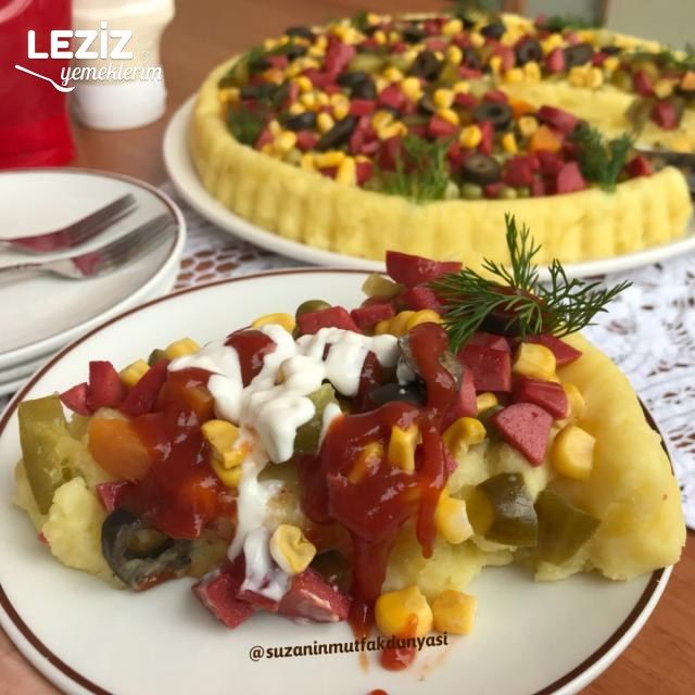 Tart Kalıbında Kumpir Tarifi