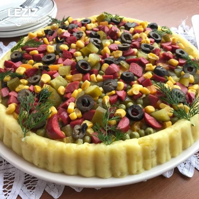 Tart Kalıbında Kumpir Tarifi