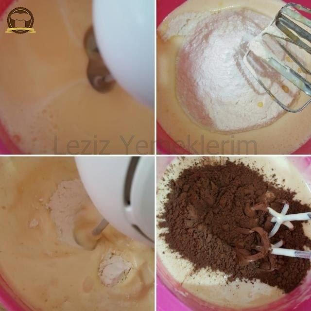 Enfes Çikolatalı Kremalı Pasta (Aşama Aşama)