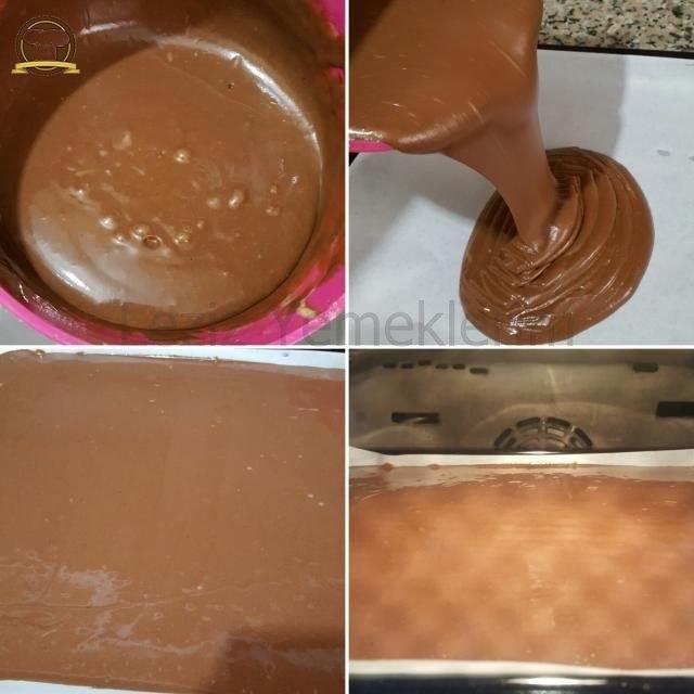 Enfes Çikolatalı Kremalı Pasta (Aşama Aşama)