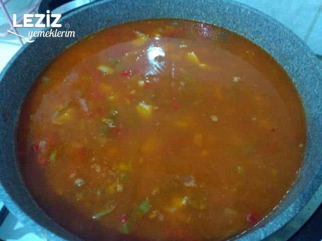 Etli Bulgur Pilavı Yapımı