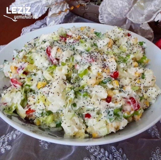 Renkli Patates Salatası