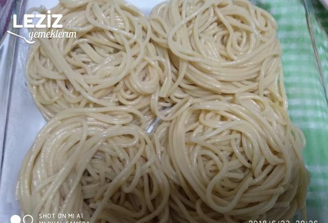 Kuş Yuvası Makarna