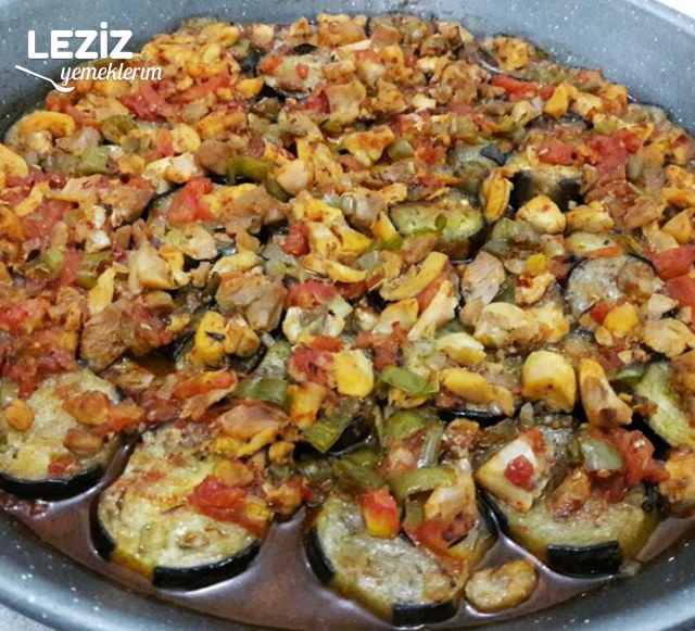 Tavuklu Patlıcan Oturtma Tarifi