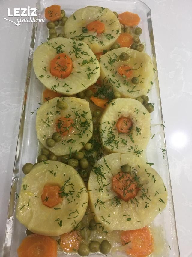 Havuç Göbekli Zeytnyağlı Kereviz (Düğmeli Kereviz)