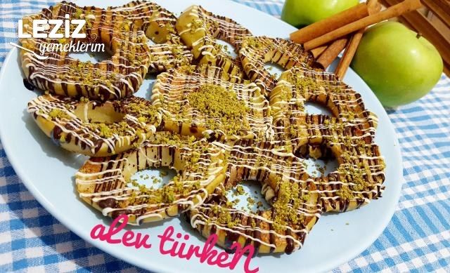 Pratik Donut Şeklinde Elma Tatlısı