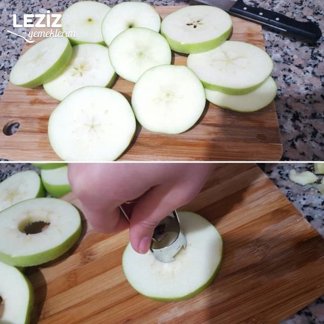Pratik Donut Şeklinde Elma Tatlısı