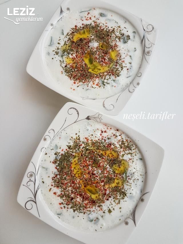 Semizotlu Salatalıklı Cacık