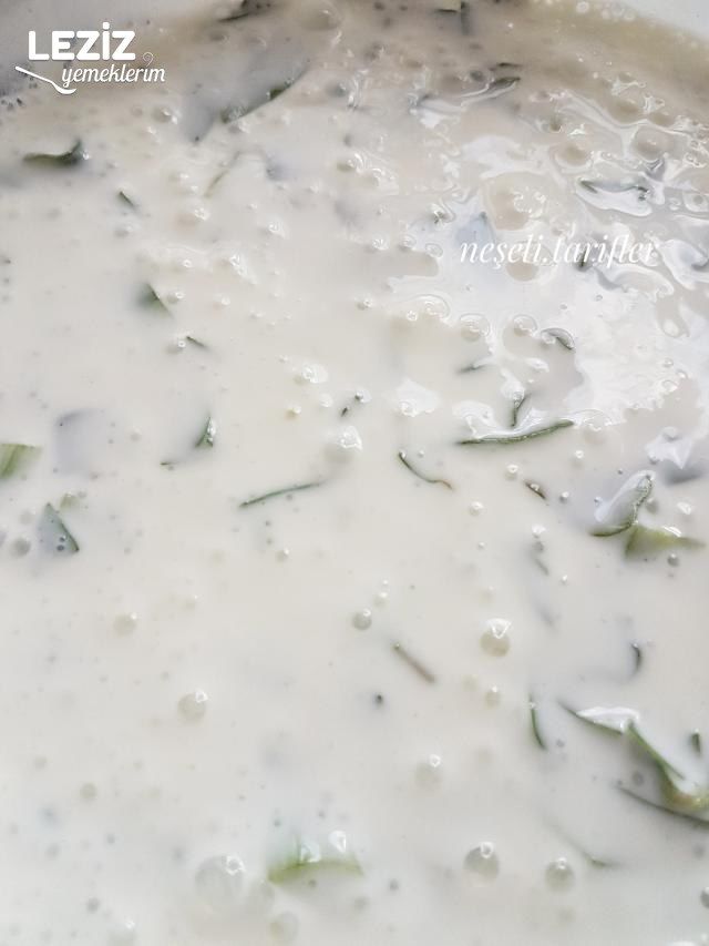 Semizotlu Salatalıklı Cacık