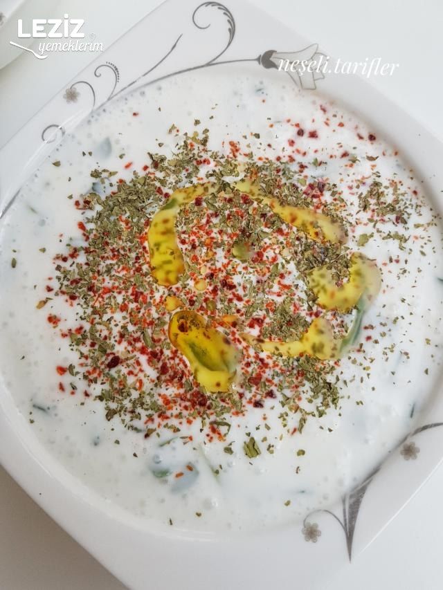 Semizotlu Salatalıklı Cacık
