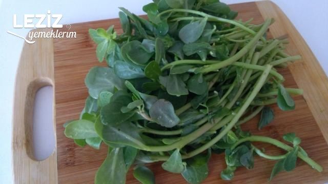 Köfteli Semizotu Salatası