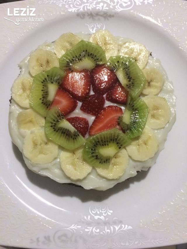 Meyveli Pasta Tarifi Leziz Yemeklerim