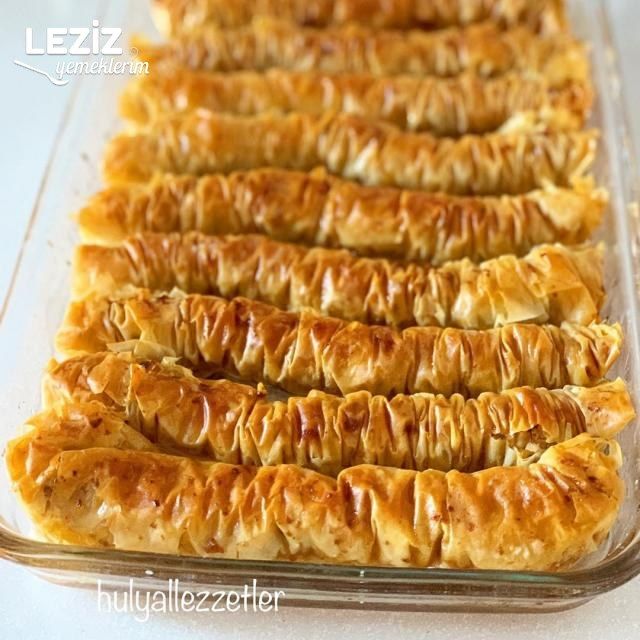 Hazır Yufkadan Burma Baklavası Tarifi