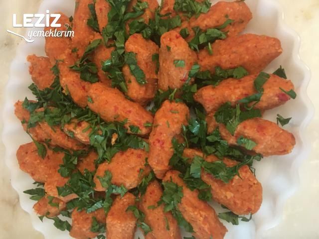 Mercimekli Köftenin Yapılışı