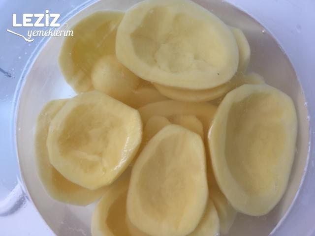 Fırında Etli Patates