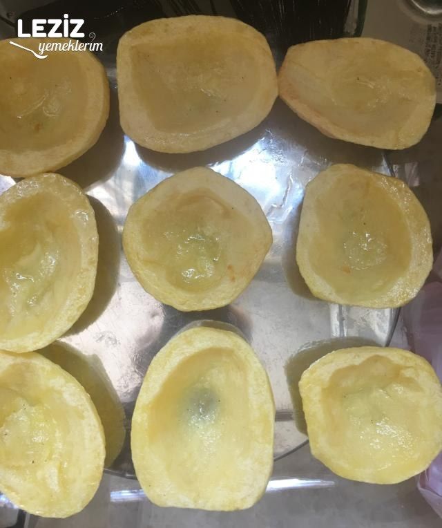 Fırında Etli Patates