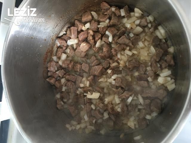 Fırında Etli Patates