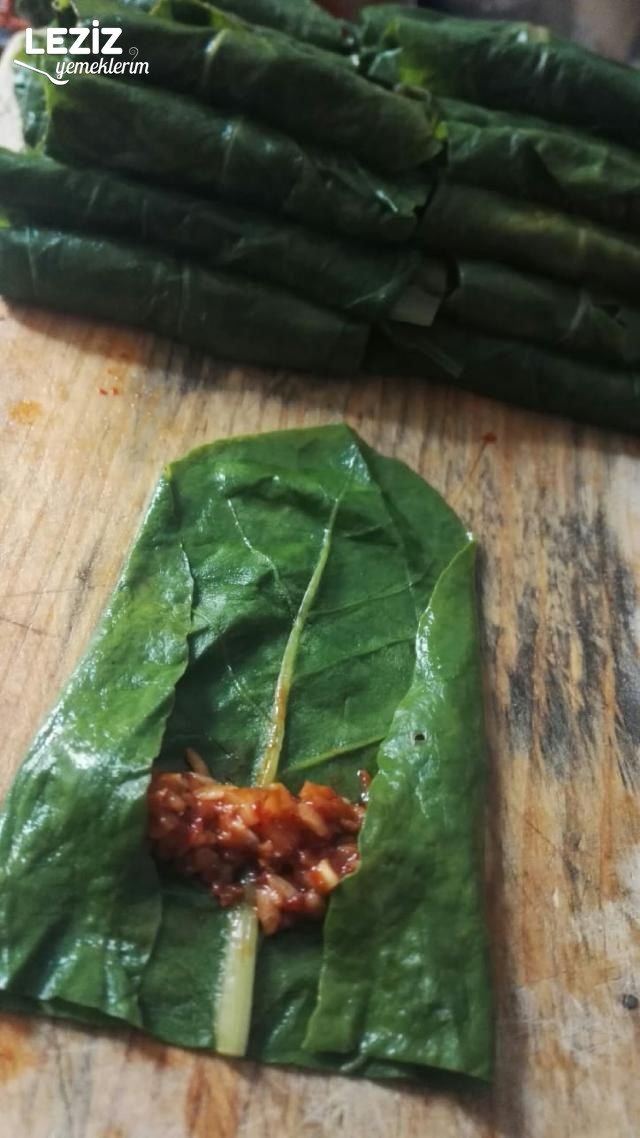 Kıymalı Pazı Sarması