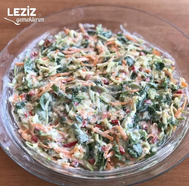 Elmalı Semizotu Salatası