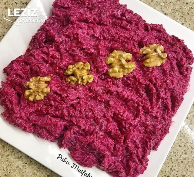 Yoğurtlu Pancar Salatası Nasıl Yapılır