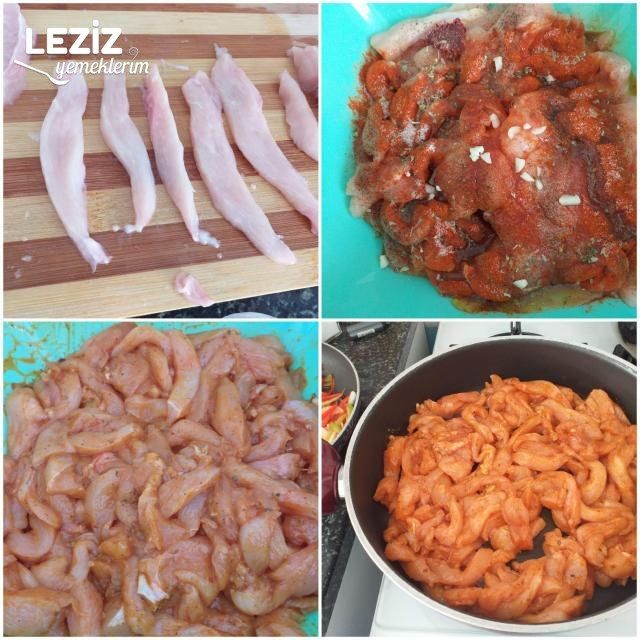 Tavuk Ve Makarna Menüsü