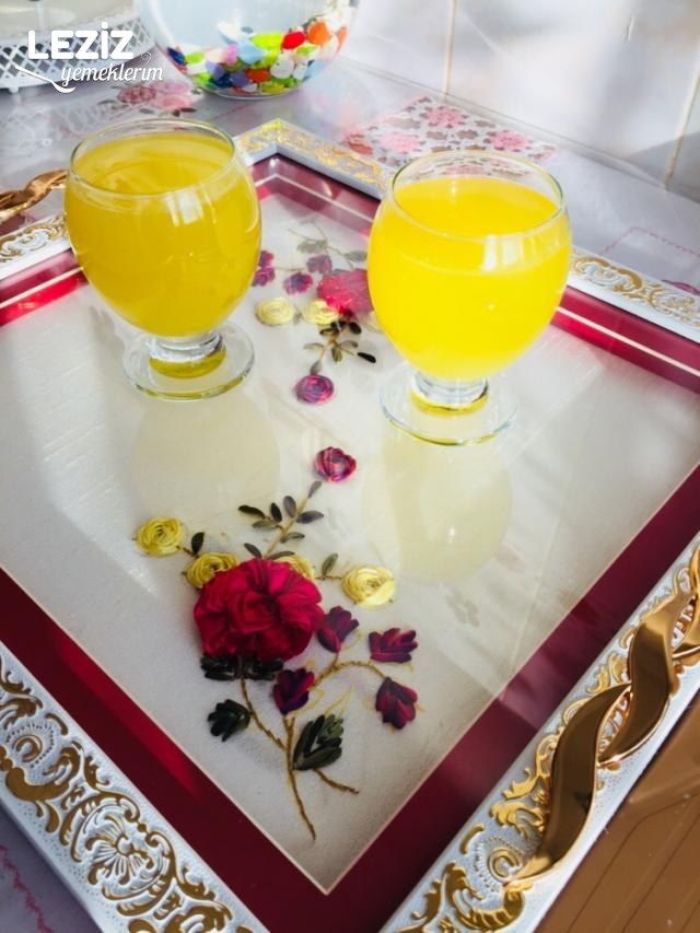 2 Portakal 1 Limondan 3 Litre Limonata