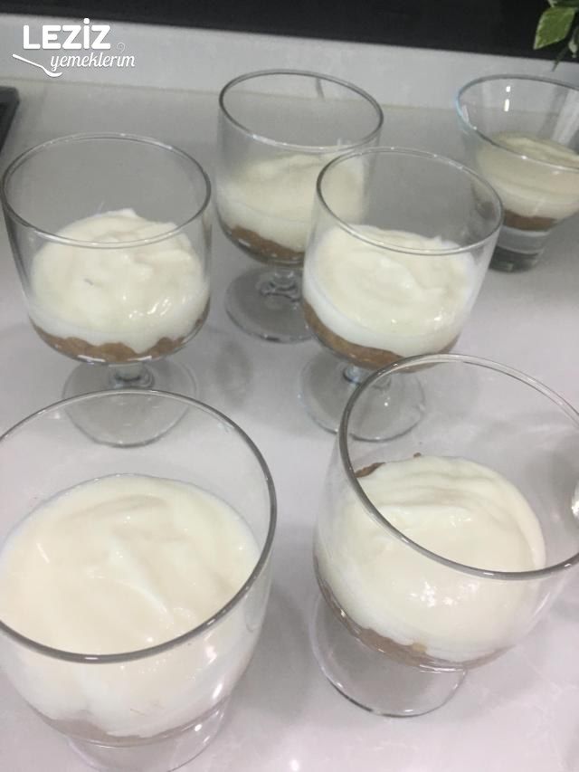 Elmalı Karamelli Sütlü Tatlı