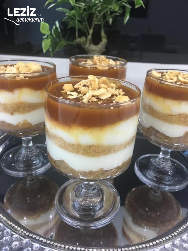 Elmalı Karamelli Sütlü Tatlı