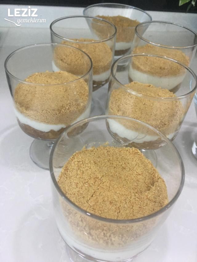 Elmalı Karamelli Sütlü Tatlı