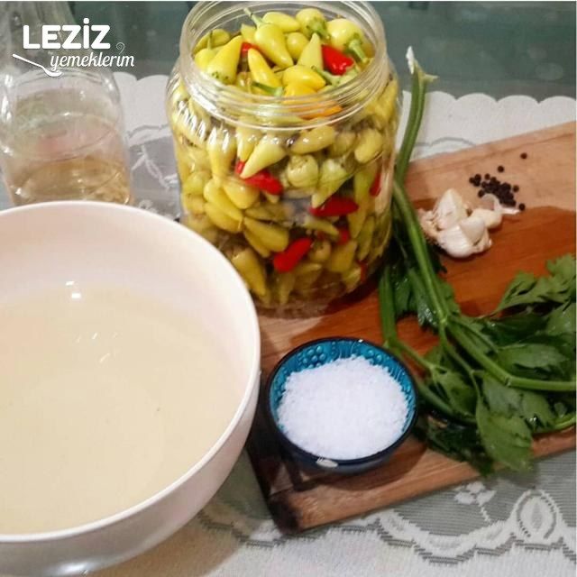 Top Biber Turşusu (Hazırları Aratmayacak Kadar Güzel)