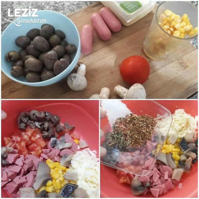 Kahvaltıya Pizza Börek