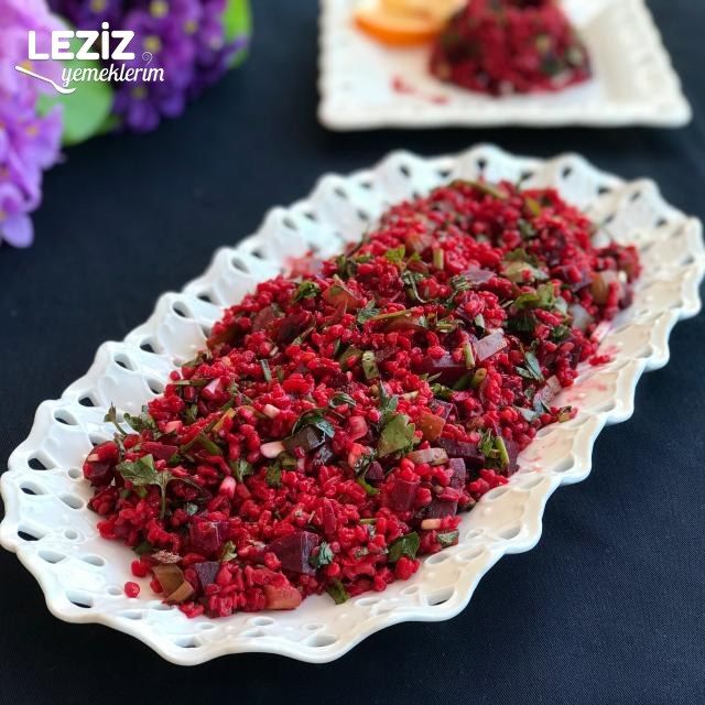 Pancarlı Bulgur Salatası