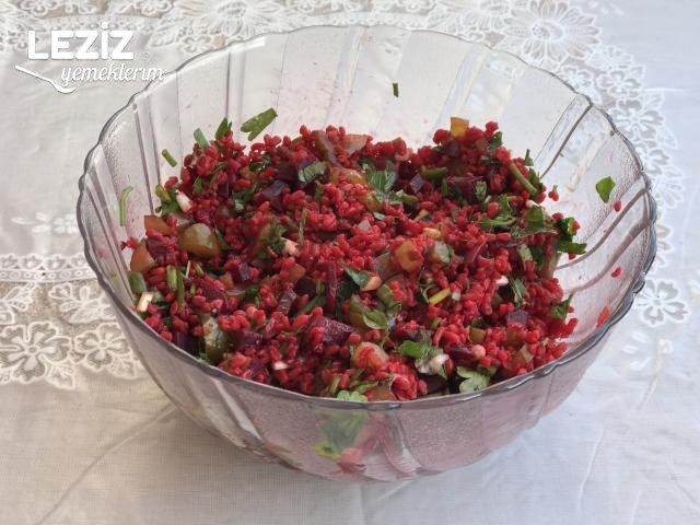 Pancarlı Bulgur Salatası