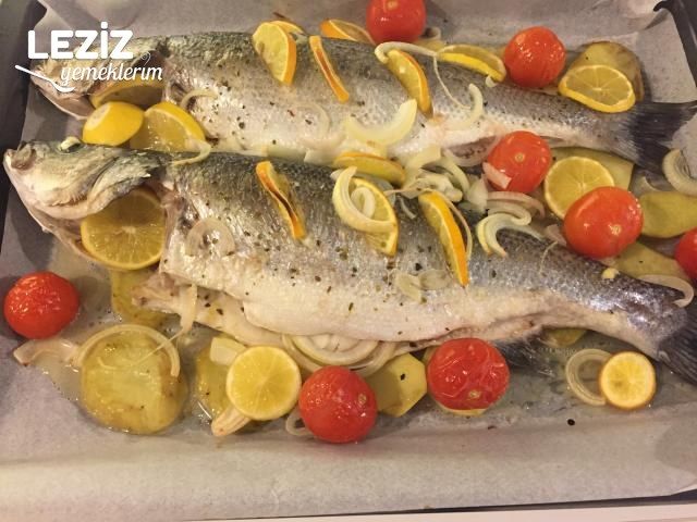Fırında Levrek