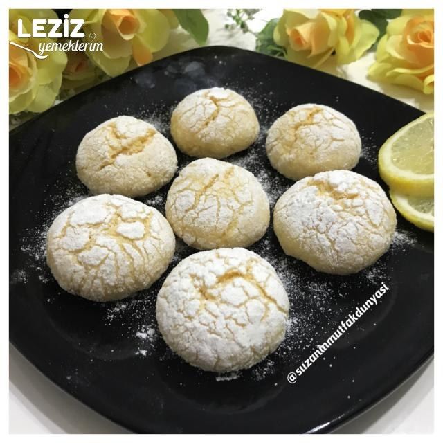 Limonlu Çatlak Kurabiye Tarifi