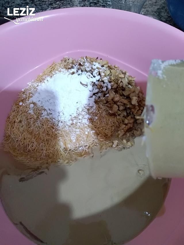 Tahinli Kadayıflı Çok Kıtır Kurabiye Tarifi