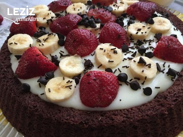 Pudingli Meyveli Tart Pasta