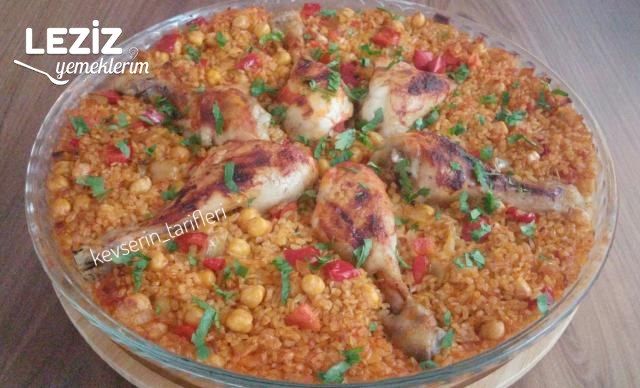 Bulgurlu Tavuk Kapama Tarifi