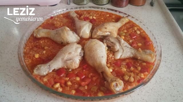 Bulgurlu Tavuk Kapama Tarifi
