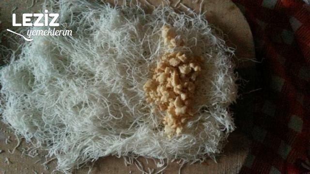 Süt Şerbetli Kadayıf Sarması