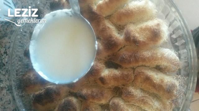 Süt Şerbetli Kadayıf Sarması