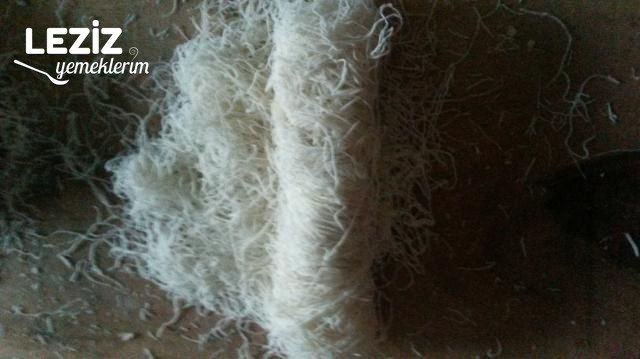 Süt Şerbetli Kadayıf Sarması