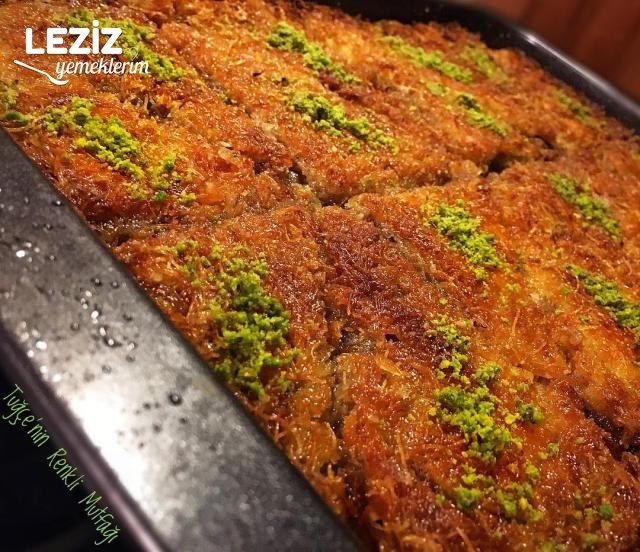 Ustasından Sütlü Basma Kadayıf